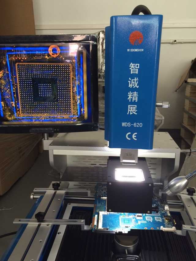 Optical Alignment Infrared EMMC Reballing Machine OEM BGA Soldering Equipment