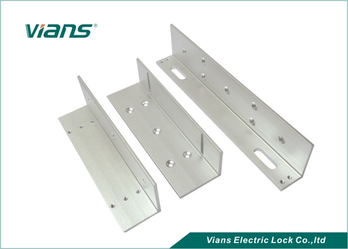 Custom ZL Shape Magnetic Mounting Brackets Lightweight For Wooden / Inward Door
