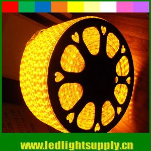 Wholesale 5050 AC strip lights 220V yellow emitting 60LED/M from china suppliers