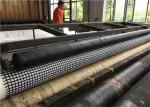 Repair Damaged alkali resistance 80KN Fiberglass Geogrid