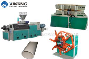 Wholesale UPVC CPVC 120kg/H 55kw Pvc Pipe Production Line from china suppliers