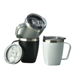 Wholesale Double Wall Stainless Steel Vacuum Insulated Coffee Mugs With Logo 9OZ 12OZ 16OZ from china suppliers