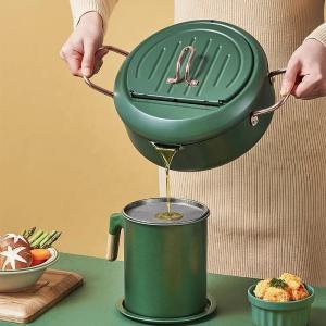 Wholesale Household Controllable Deep Frying Pots Temperature Fine Iron Small Fryer from china suppliers