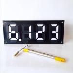Light Transmission Price Display Board 700*280mm Gas Station Price Flip Signs