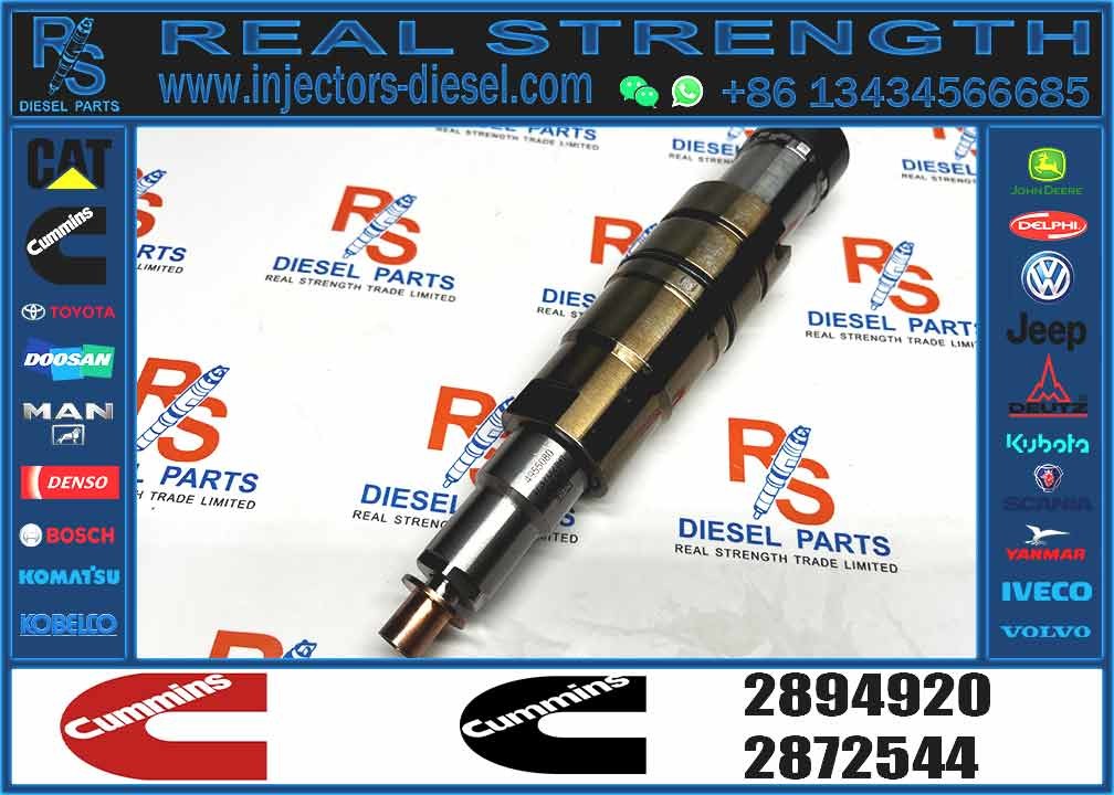 Fuel Injector Assembly 2872544 2086663 2057401 2872405 203183 Common Rail Injector
