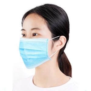 Wholesale Full Protection 3 Ply Face Mask , Disposable Mouth Mask Anti Viral Function from china suppliers