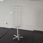 Spinner Newspaper Racks Commercial Supermarket Equipment BSCI Certification