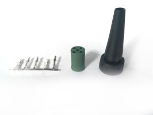 Wholesale 5 Pin Trailer Lamps Green Black Round Shape Rubber Brass Material from china suppliers