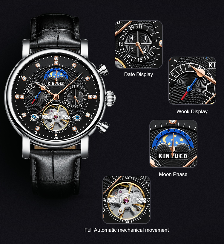Power Reserve Luxury Mechanical Watches Accuracy Travel Time