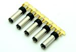 Crimping Barrel Type 10A 12V 5.5 * 2.5 Mm Wire 18 AWG - 26 AWG Male DC Power