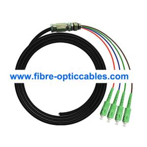Wholesale 4 Core G652 Waterproof Fiber Optic Cable LSZH SC/APC from china suppliers