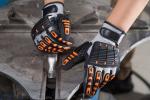 HPPE Cut Resistant Sandy Nitrile Gloves For Construction