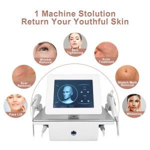 Wholesale Gold RF Microneedling Machine Instrument Portable Skin Rejuvenation Beauty Equipment Manufactuer from china suppliers