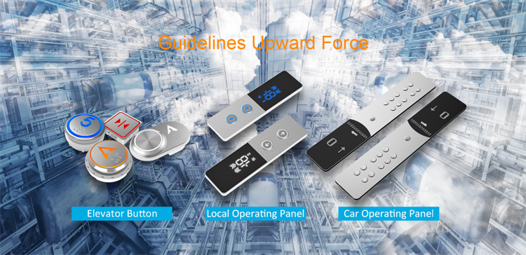 Customized Size Elevator Cop Panel Beautiful LED Illumination ISO Certification
