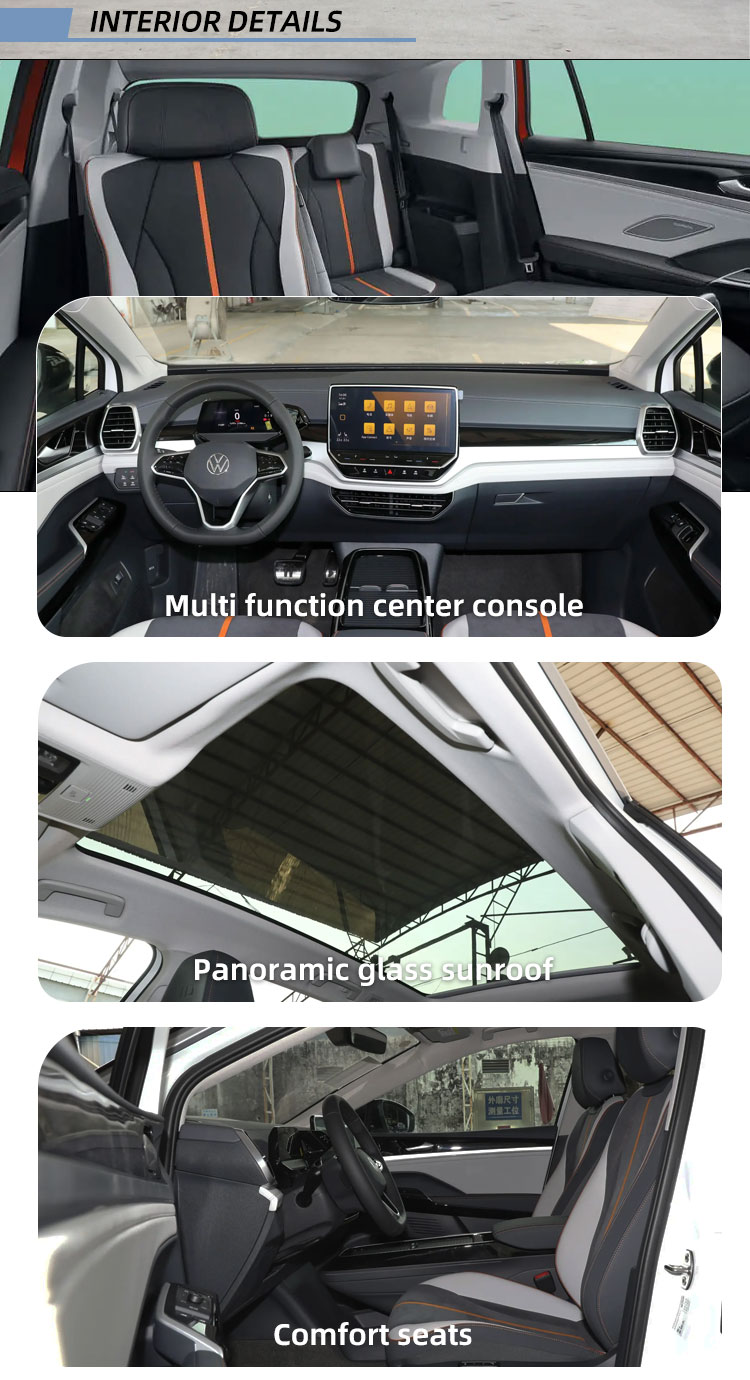 Made In China High Quality SUV Speed new electric car Volkswagen ID.6 CROZZ ID6 high-performance PRIME version Used car Volksw
