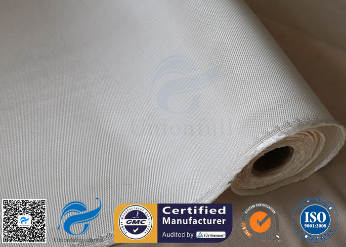 Satin Weave Fiberglass High Silica Fabric 1200℃ Heavy Duty 1200gsm 1.3mm Thickness