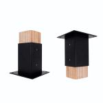 Arbours Powder Coated Aluminum Pergola Kit for 4x4 and 6x6 Lumber Modern