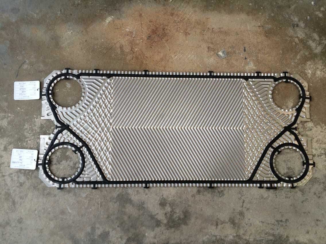 Factory directly Sales replacement Center distance size 1227*257mm N40 NBR/EPDM GEA Plate Heat Exchanger Plate&Gasket