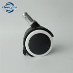 Heavy Duty PU Threaded Stem Furniture Casters Wheels 12 Inch