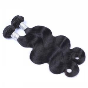 Wholesale Unprocessed Peruvian Virgin Human Hair Bundles Body Wave Silk Soft Thick Bottom from china suppliers