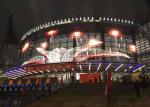 P25x100 Wholesale Price Full Color Flexible Transparent Mesh Display Outdoor LED
