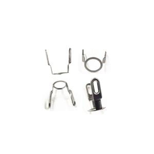 Wholesale Electroplating Custom Stamped Metal Parts Stainless Steel Metal Belt Clips OEM ODM from china suppliers