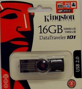 Wholesale Kingston 16 GB Data Traveler 101 USB Pen Flash Drive/free shipping from china suppliers