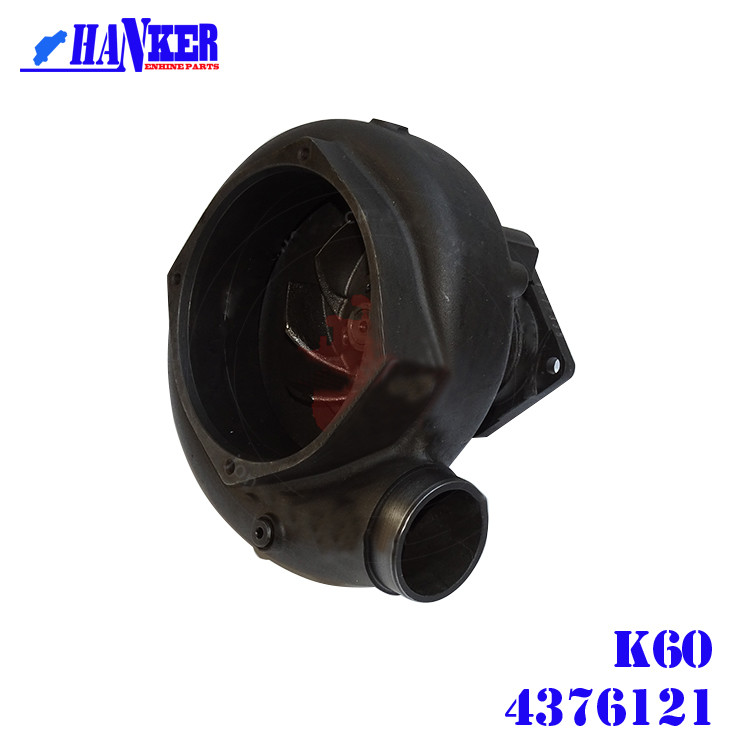 Cast Iron Cummins Engine Water Pump For Machinery K60 4376121