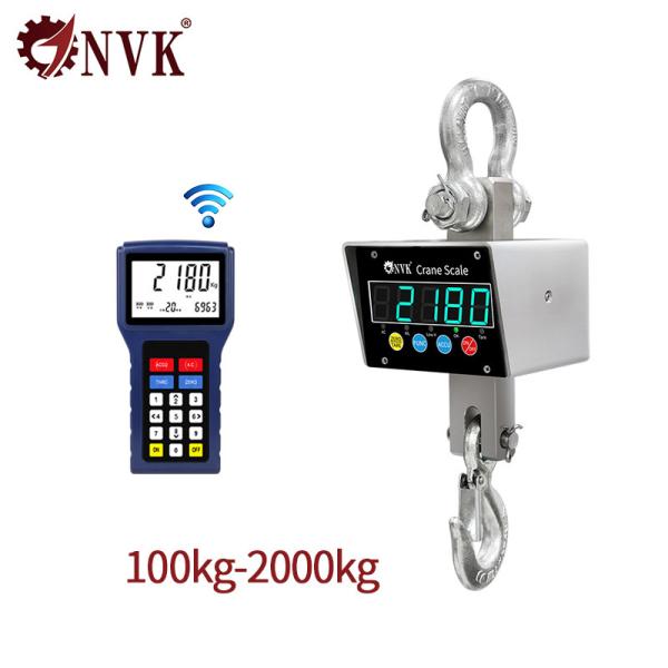 NVK Small 100kg-2T Industrial 201 Stainless Steel material hanging crane scale