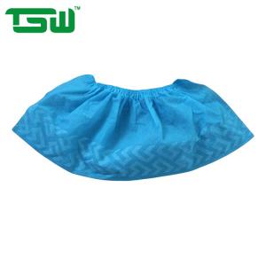 Wholesale Blue Non-skid PP 30 - 45gsm Disposable Shoe Cover from china suppliers