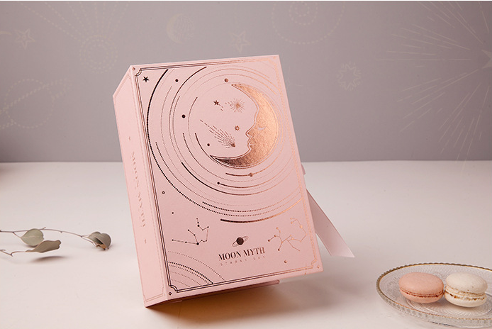 Recyclable Wholesale Custom Logo DIY perfume packaging baby pink gift set box