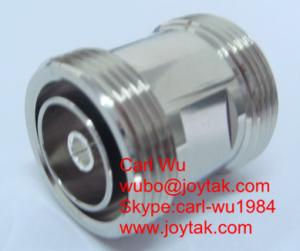 Wholesale 7/16 DIN female to 7/16 DIN female 50ohm rf coaxial adapter DIN716-KK from china suppliers