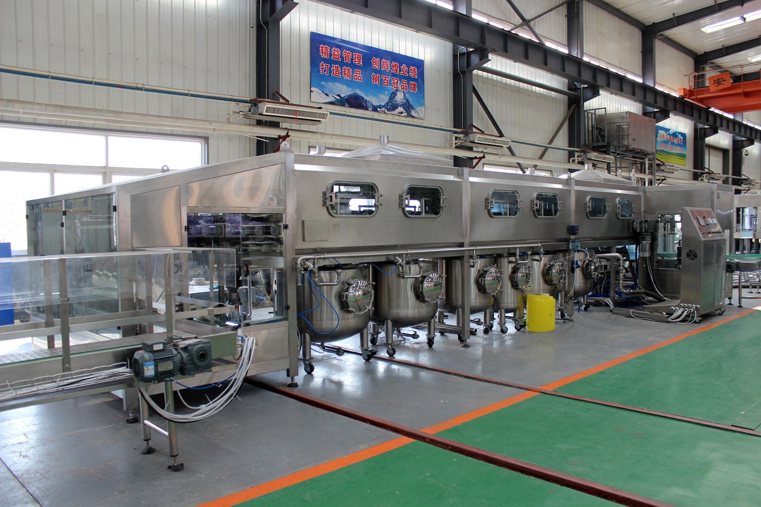 PLC Control 5 Gallon Water Filling Machine