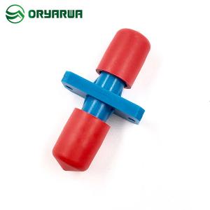 Wholesale ODM Plastic Housing ST Fiber Optic Coupler Types Simplex Red Dust Cap from china suppliers
