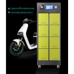 100 Batteries Electric Motorcycle Battery Swap 40V-75V DC Power Swap Station