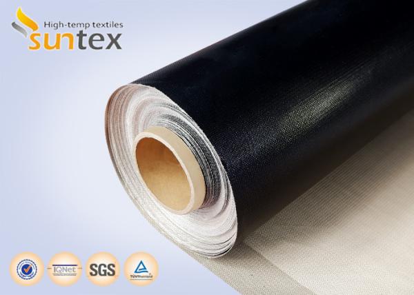Abrasion Resistance Ptfe Fiberglass Cloth Chemical Resistant Waterproof For Oil