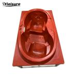 Made in China oval spa hot tub mold wood-fired acrylic hot tub mould 2-person