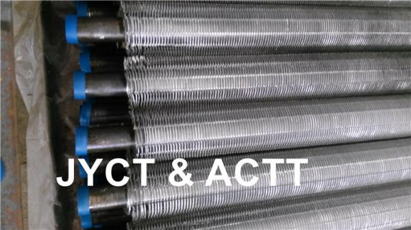 Quality Extruded & Settated Fin Tubes For Heat Exchanger Aluminum Copper Carbon Steel Material for sale