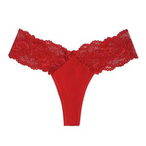 Wholesale Stretch Lace Hipster Panties Underwear Thong Pink Girl'S Low Rise Ladies Fashion Sexy Panties from china suppliers