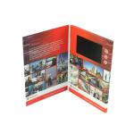 business advertising electronic 4.3inch video booklet with USB cable , video