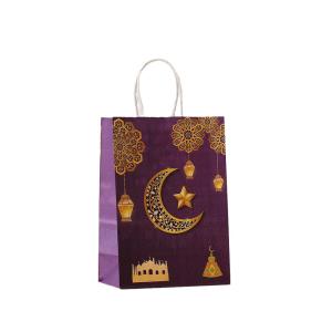 Wholesale Moon Festival Kraft Paper Printed Shopping Hand Party Candy Paper Bag for Celebrations from china suppliers