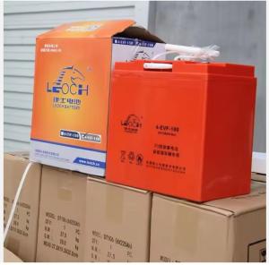 Wholesale LEOCLead Acid Battery 4-EVF-1808V180Ah for Sanitation Vehicles 8V Storage Type -15-50C from china suppliers