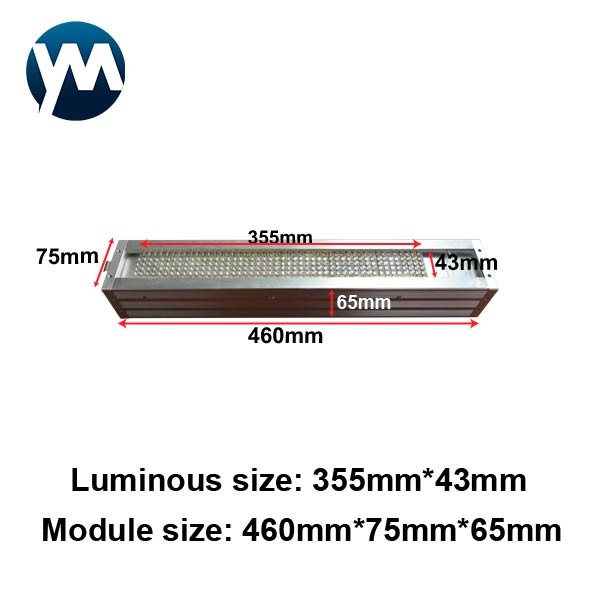 UV Curing Systems For Printing 2800W Mixed Wavelength Curing Lamp UV Lamp