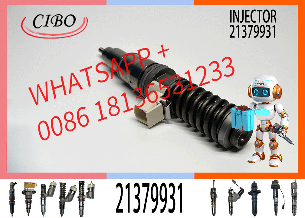 Excavator Parts Injector Diesel BEBE4D27001 21379931 Nozzle Injector VOE21379931 MD13 Engine Injector