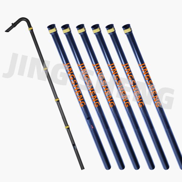 φ26.05*1235mm Carbon Tube 3K Glossy Surface for gutter cleaning OEM