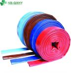High Pressure Agriculture Irrigation Layflat Hose 4 Inch Green Thickness 1mm-4mm