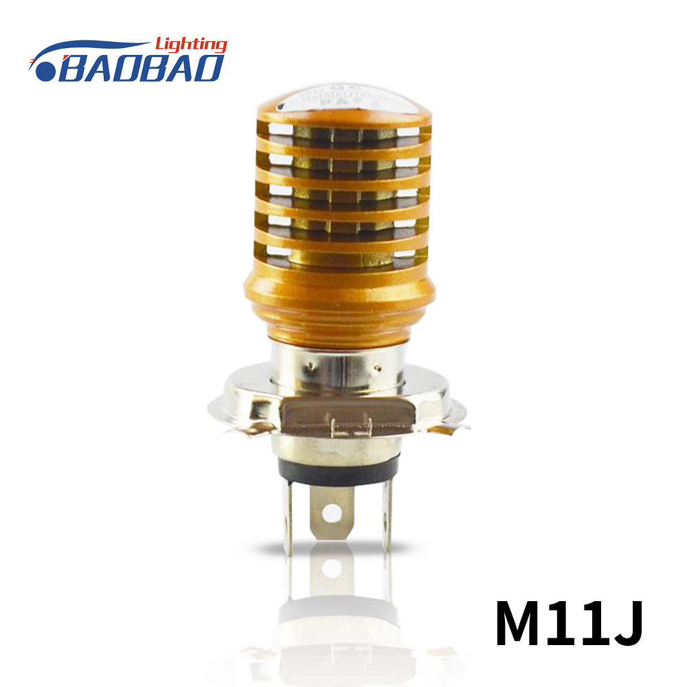 M11J RTD H4 850Lumen BA20D Motorcycle led headlight