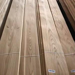 Wholesale Natural Oak Veneer Panels , FSC Red 0.45mm Oak Wood Veneer For Flooring from china suppliers