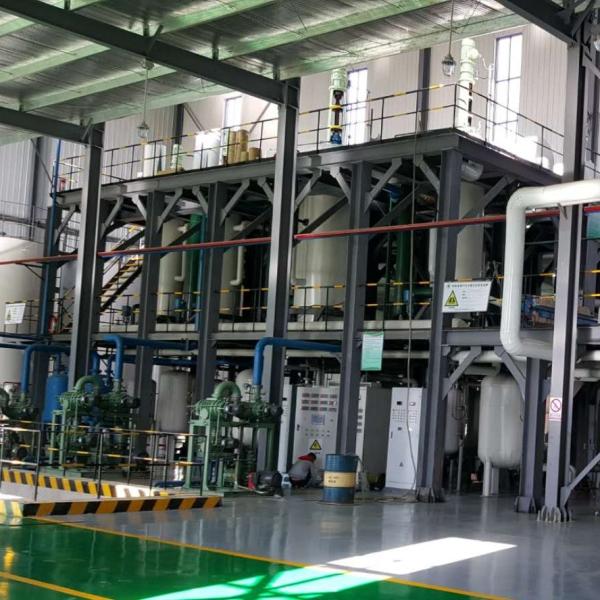 set up the production line waste oil purification recycle plant Crude oil from