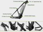 Full Carbon Downhill Bike Frame , 29 Inch Electric Custom Bike Frames